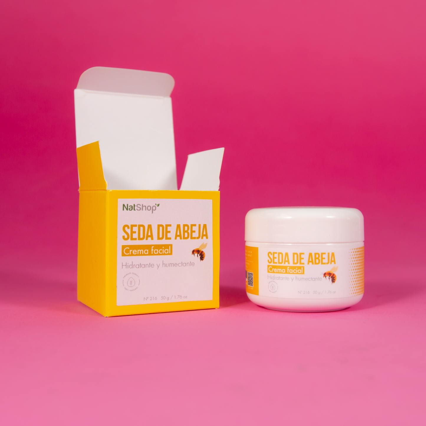 Seda de abeja - Oliva orgánica, cera de abeja, vitamina E y Romero 50ml