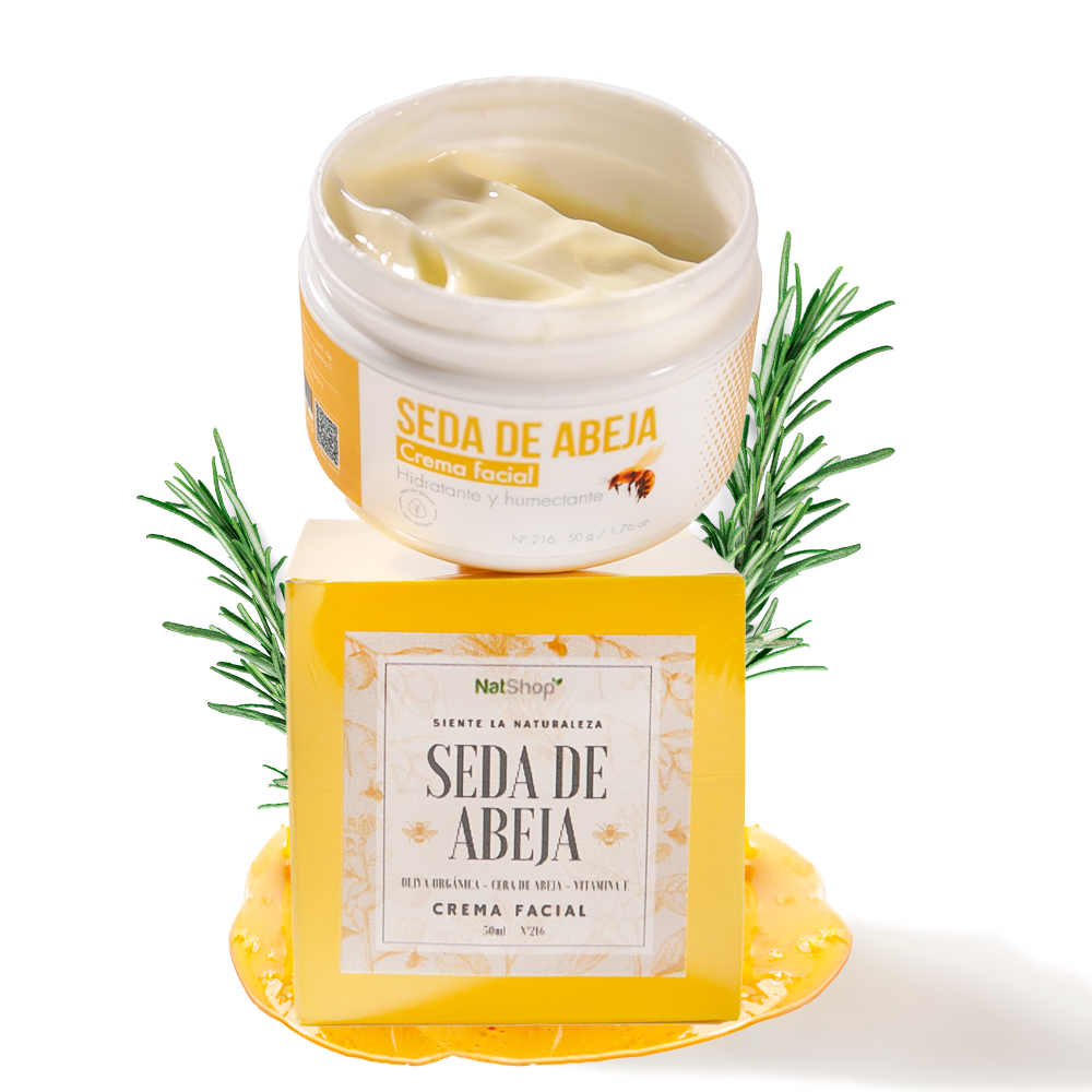 Seda de abeja - Oliva orgánica, cera de abeja, vitamina E y Romero 50ml