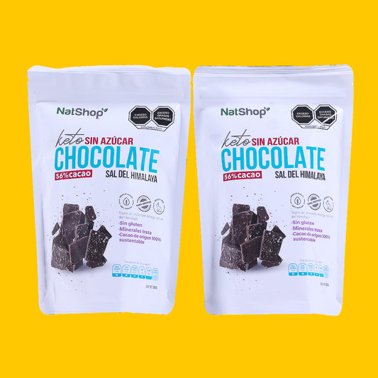 Kit 2 Chocolates keto - Sin azúcar