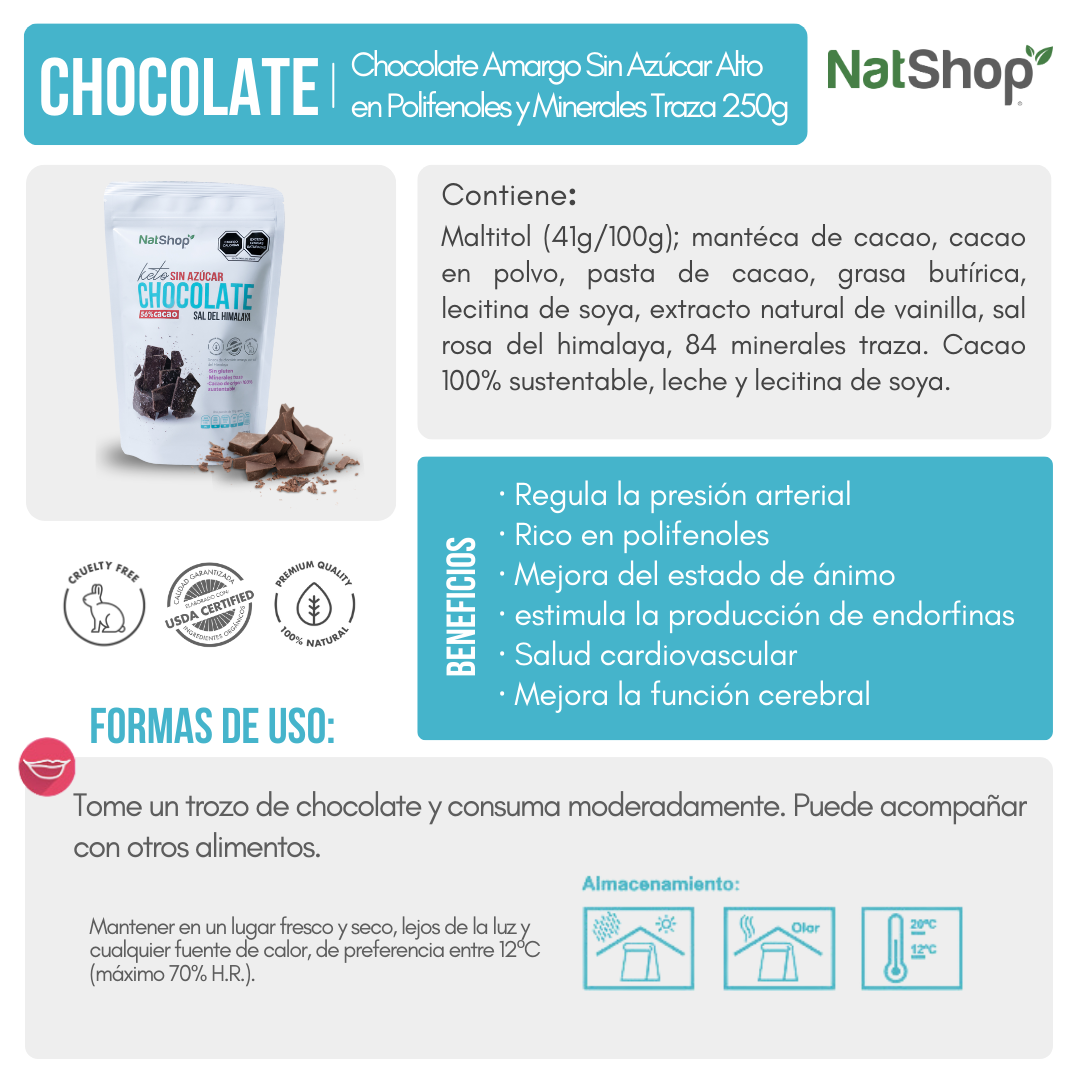 Kit 2 Chocolates keto - Sin azúcar
