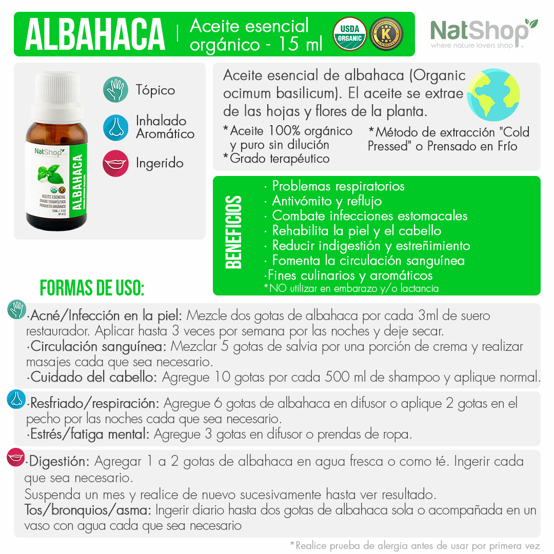 Ficha técnica albahaca