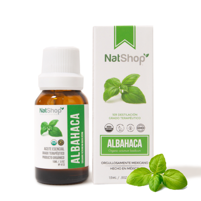 Albahaca Orgánica 15ml