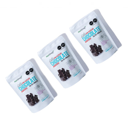 Kit 2 Chocolates keto - Sin azúcar